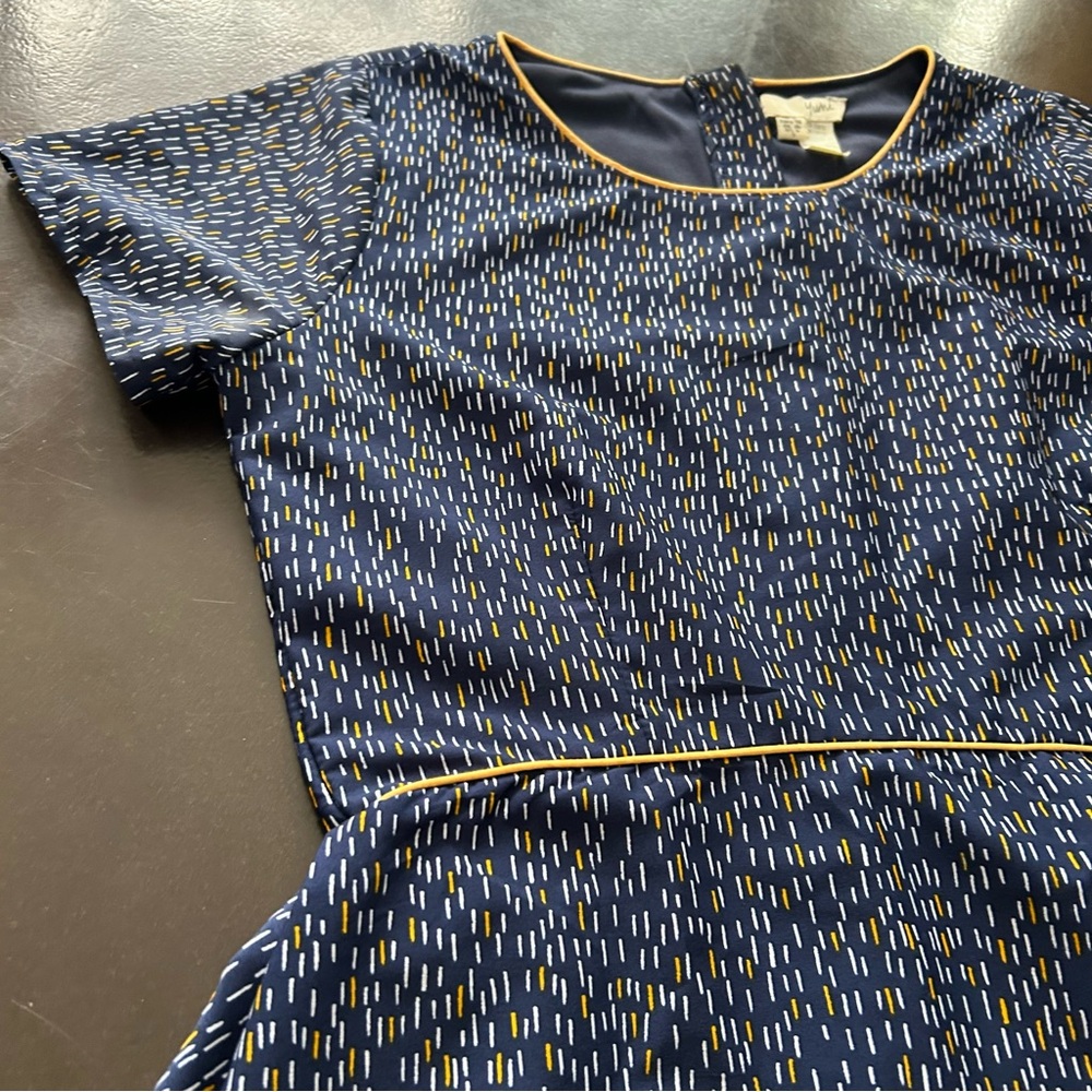 Yumi Nordic dash dress- size small/6. Skater, fit and flare, a line, romantic